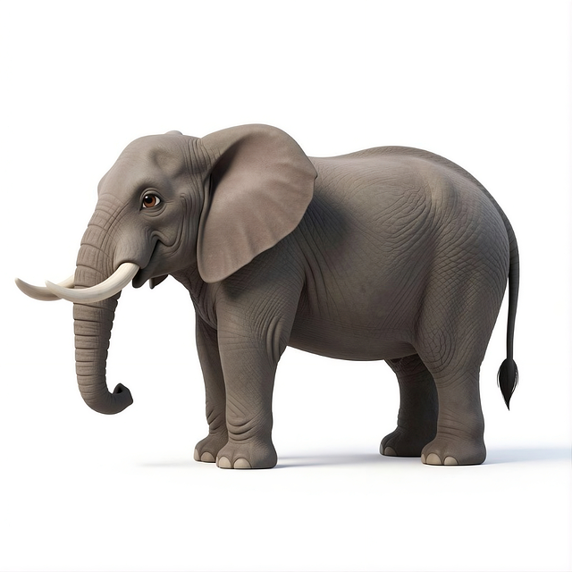 Free elephant african elephant large mammal illustration