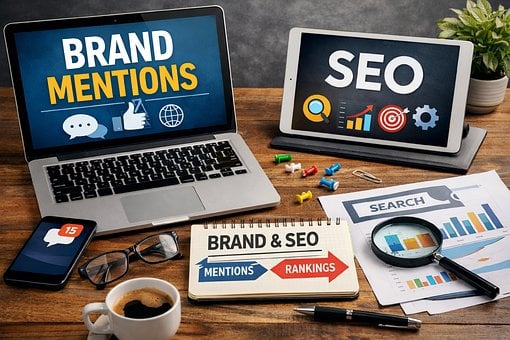 Free Brand Seo ai generated image and illustration