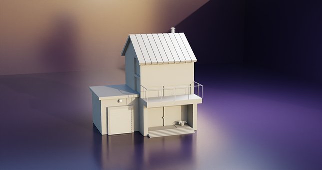 Modelo De Casa, Arquitetura, Minimalismo