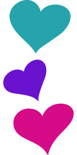 Free hearts heart love vector