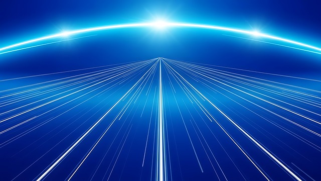Free blue light abstract illustration