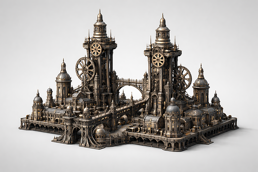 Free Steampunk Gear illustration and picture