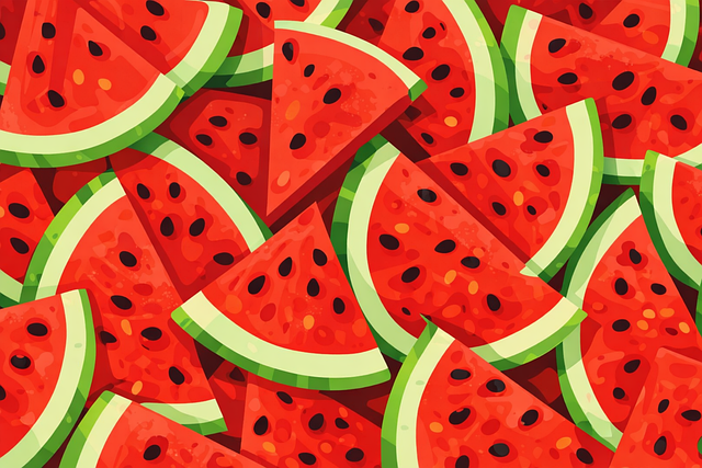 Free watermelon watermelon slice summer fruit vector