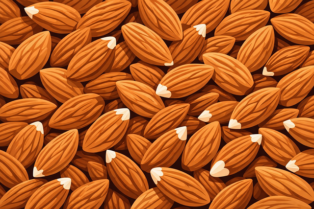 Free almond almonds nuts vector