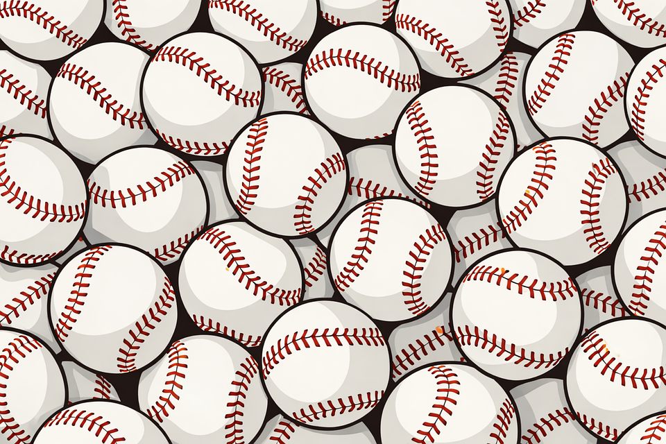 Download Baseball, Baseball Pattern, Baseball Balls. Royalty-Free ...