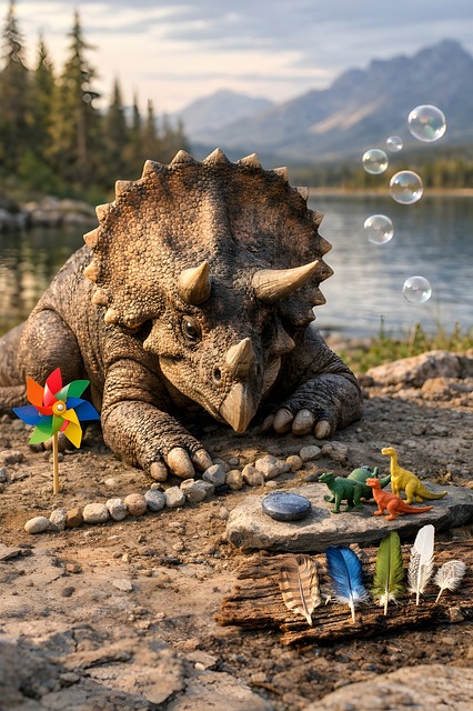 Triceratops, Prähistorisch, Fantasie