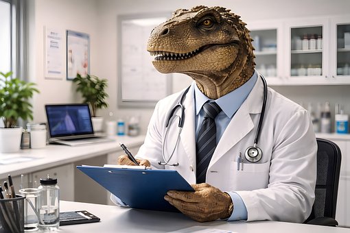 Dinosaurier, Arzt, Medizinisch