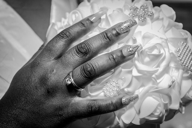 Free Bride'S Hand Engagement Ring photo and picture