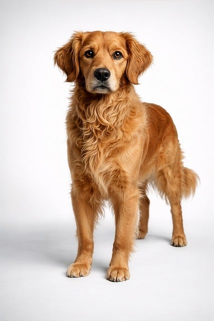 Free Golden Retriever Purebred Dog illustration and picture
