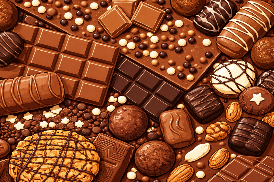 Choolate Pattern Download Chocolate Pattern, Assorted Chocolates, Sweet Dessert. Royalty ...