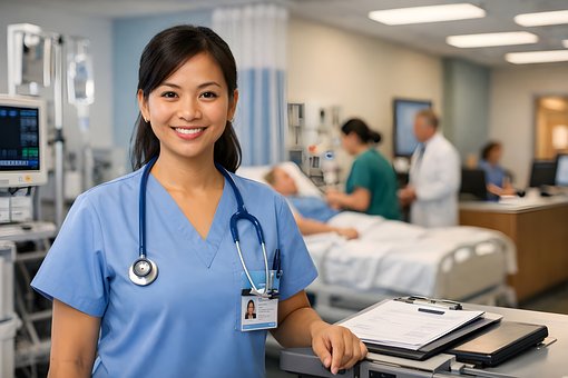 Filipina, Krankenschwester