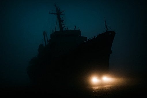 Tåke, Natur, Soloppgang, Mørk, Marinen