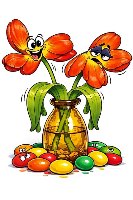 Free Flower Fun illustration and picture