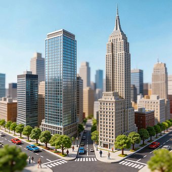 Free City Building illustration and picture