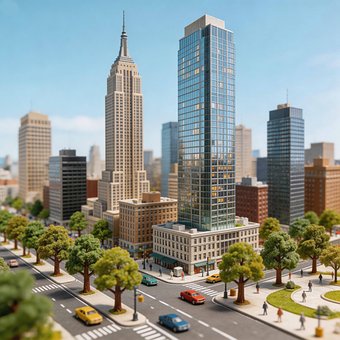 Free City Building illustration and picture