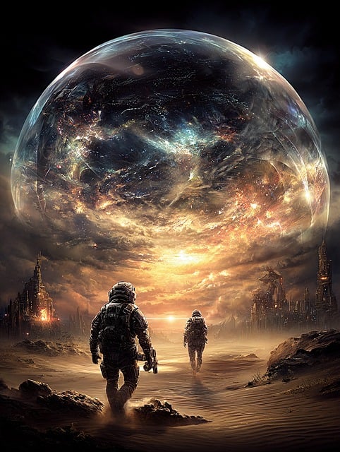 Free Science Fiction Future illustration and picture
