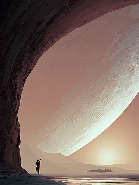 Free Sci-Fi Spaceship illustration and picture