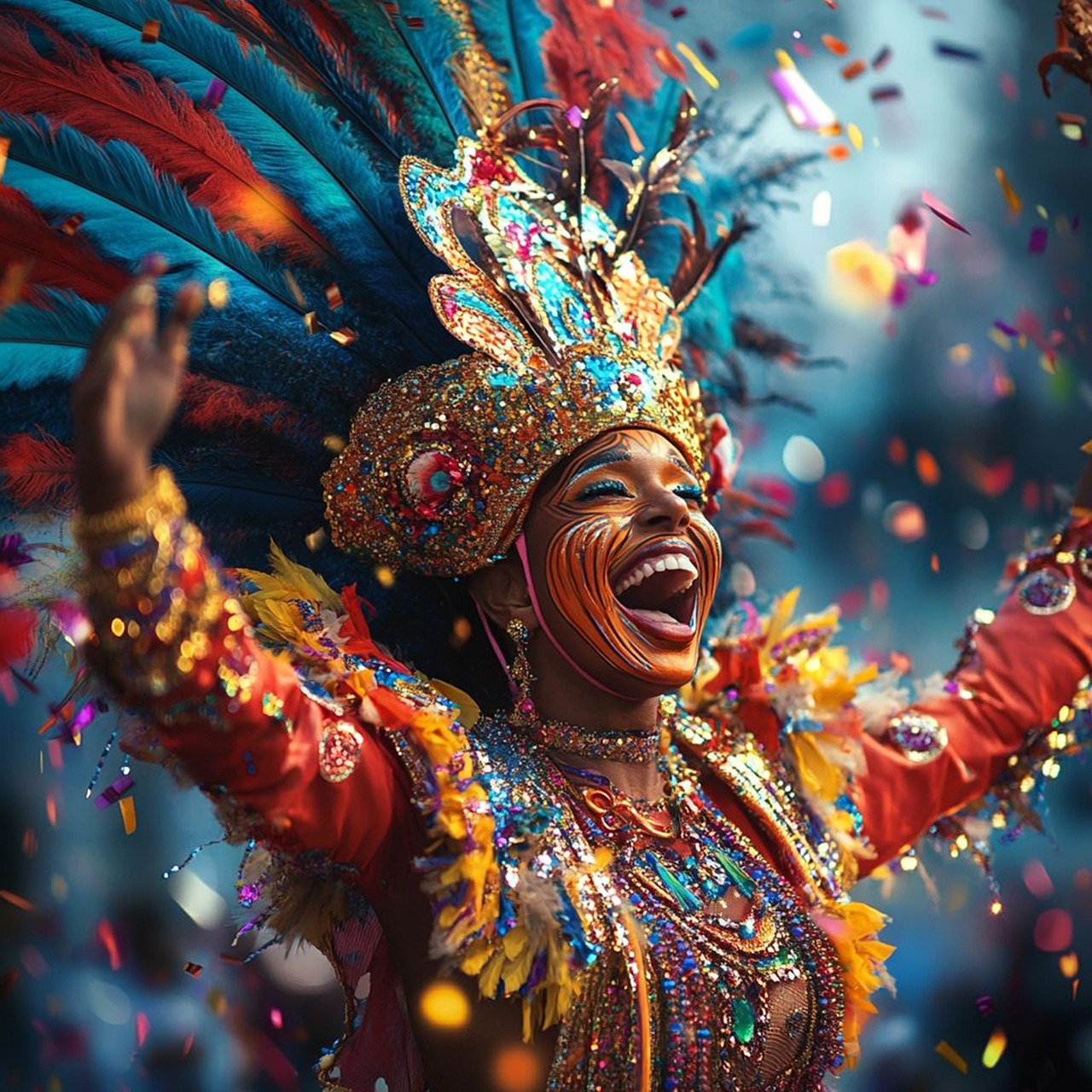 Brazilian carnival celebration
