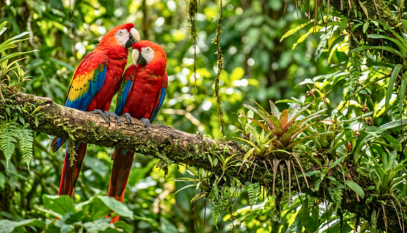 Free Parrot Macaw photo and picture