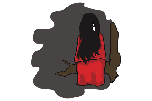 Geist, Horror, Rot, Gruselig