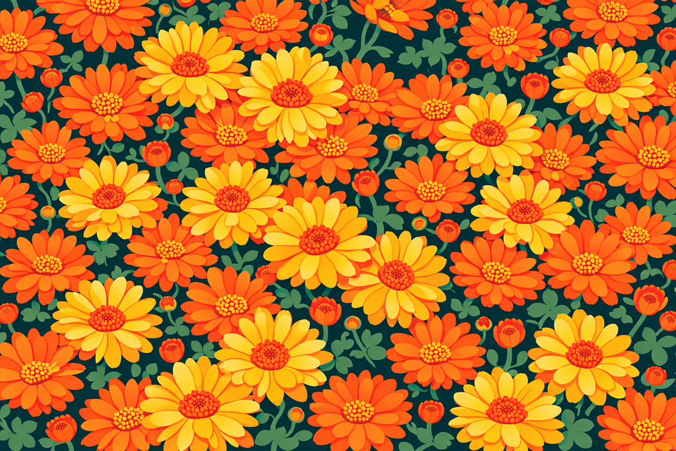 Download Floral Pattern, Flower Pattern, Daisy Pattern. Royalty-Free ...