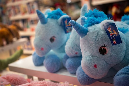 Free Plush Toys Unicorn Plush photo and picture
