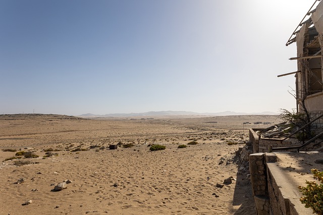 Deserto, Namib, África, Areia, Céu, Seco