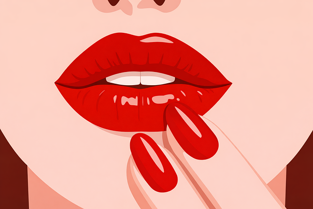 Free lips red lips lipstick vector
