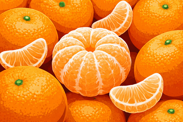 Free mandarin mandarins tangerine vector