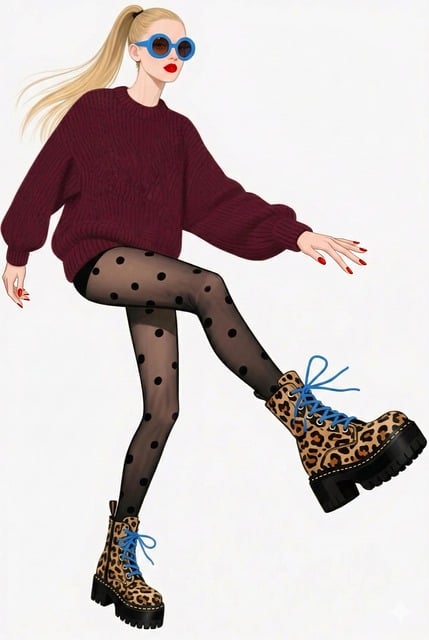 Free fashion girl blonde illustration