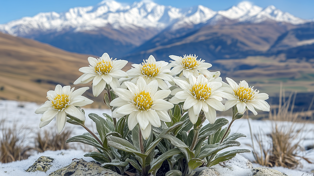 Free alps plant herb illustration