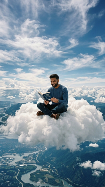 Free Reading Cloud illustration and picture