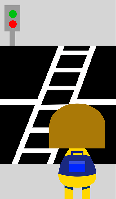 Free Crosswalk Pedestrian illustration and picture