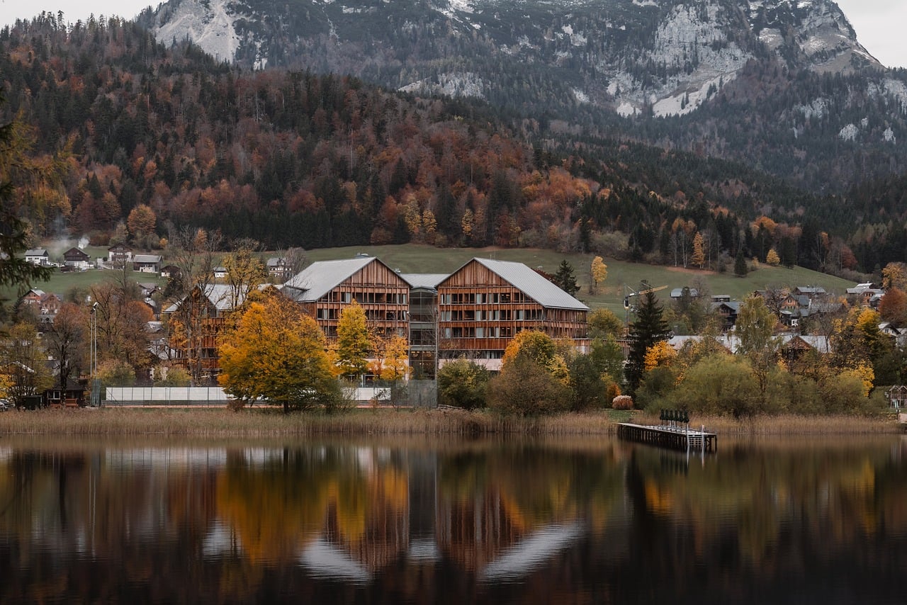 Lakeside Village - free online jigsaw puzzle photo