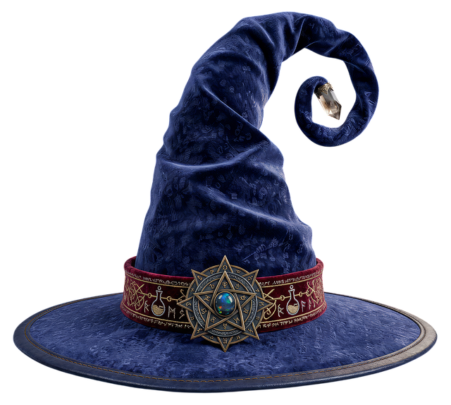 Free wizard hat magic fantasy illustration