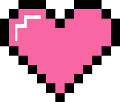 Free Heart Pink vector and picture