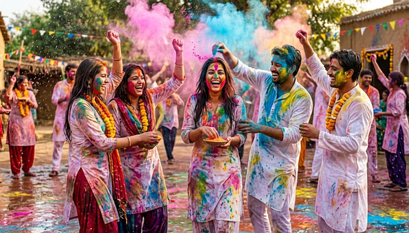Free Holi Festival Indian Festival photo and picture
