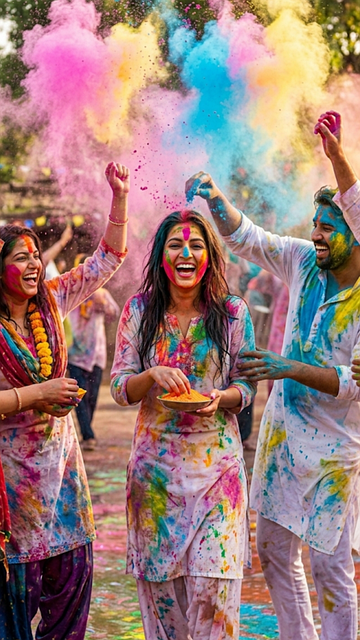 Free Holi Festival Indian Festival photo and picture