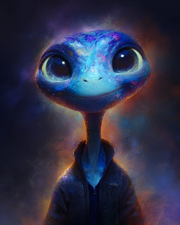 Download Alien, Adorable, Stellar. Royalty-Free Stock Illustration ...