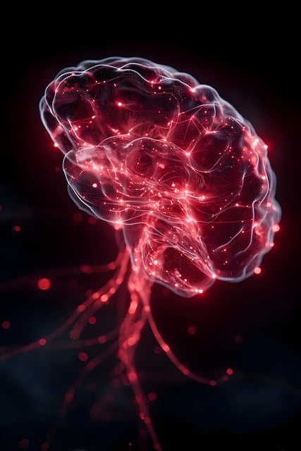 Free neural intelligence digital illustration
