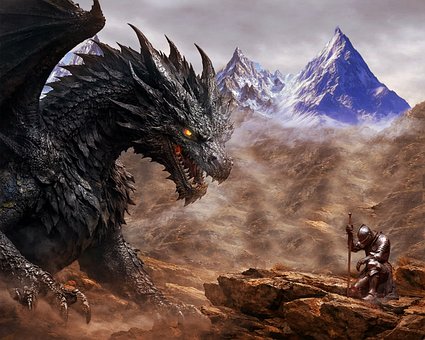 Réptil, Dragão, Criaturas Míticas