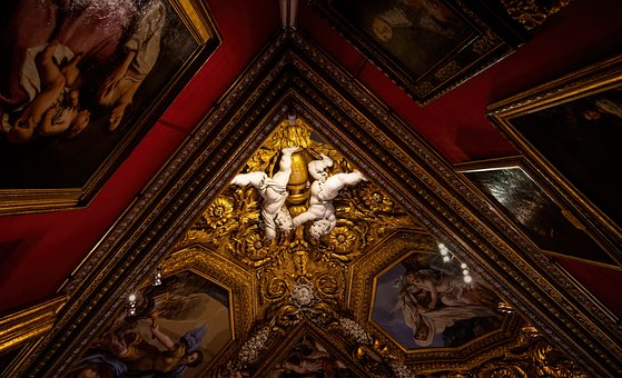 Palacio Pitti, Barroco, Querubines