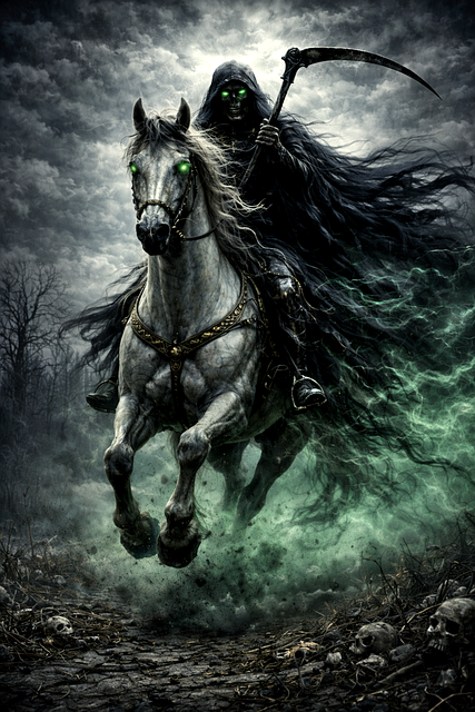 Free Sword And Pestilence Earthly Doom illustration and picture