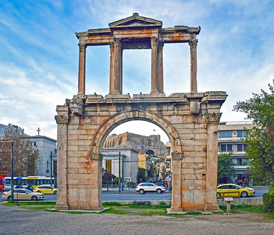 Free Arch Of Hadrian Athens photo and picture