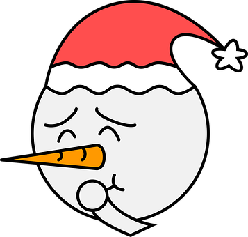 Free Snowman Christmas Hat illustration and picture