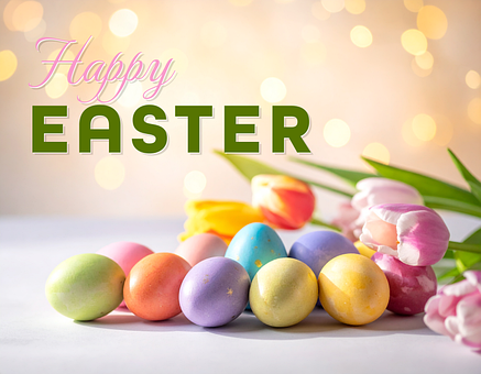Free Easter Eggs Happy Easter photo and picture