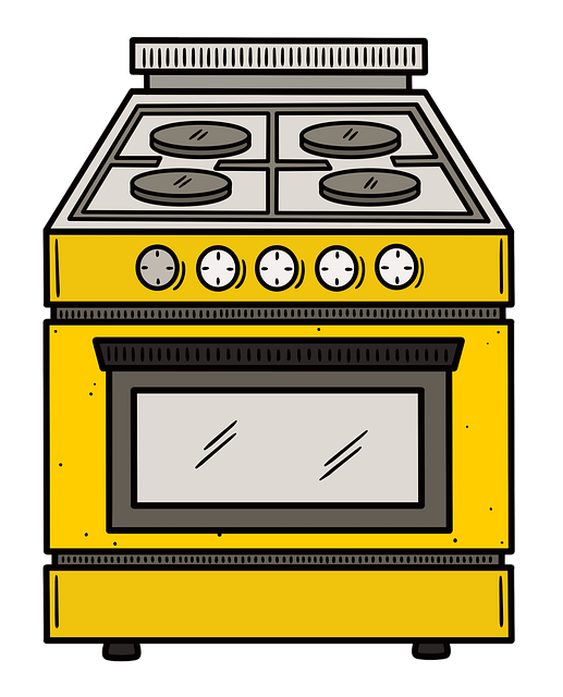 Free kitchen kitchen equipment appliances illustration