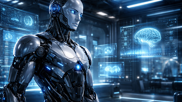 Robot, Teknologi, Humanoid, Futuristisk