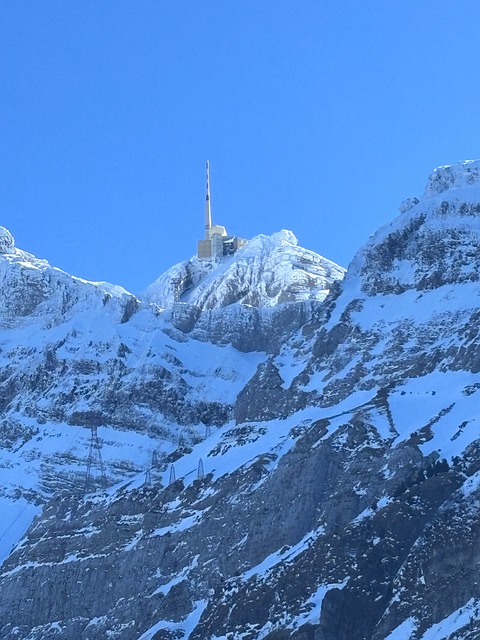 Säntis, Appenzell, Schweiz, Bjerge