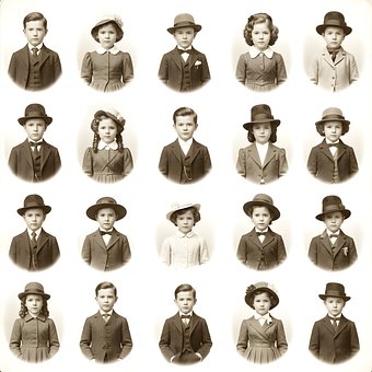 Free Children Vintage illustration and picture